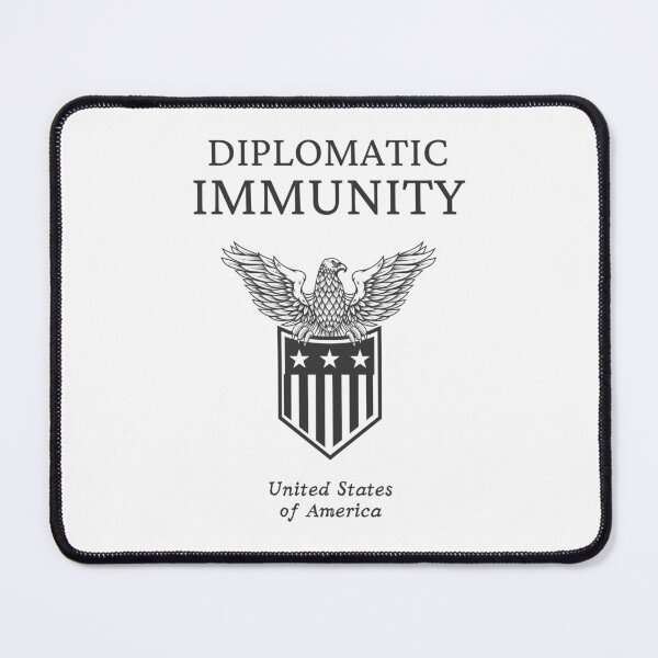 Item preview, USA Diplomatic Immunity  designed and sold by UNK-Fatigues.