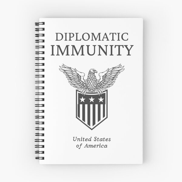 Item preview, USA Diplomatic Immunity  designed and sold by UNK-Fatigues.