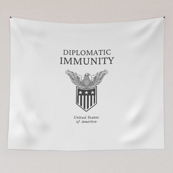 Item preview, USA Diplomatic Immunity  designed and sold by UNK-Fatigues.
