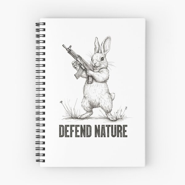 Item preview, DEFEND NATURE - RABBIT designed and sold by DefendNaturePDX.
