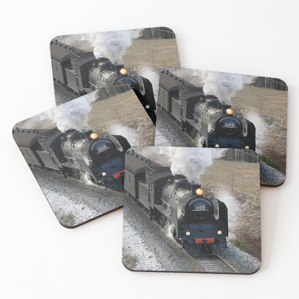 Item preview, Vintage Steam Locomotive Pulling Carriages designed and sold by Taina Sohlman.