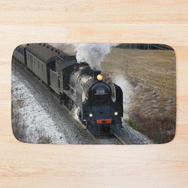 Item preview, Vintage Steam Locomotive Pulling Carriages designed and sold by Taina Sohlman.