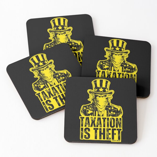 Item preview, Taxation Is Theft Evil Uncle Sam designed and sold by LIBERTYMODE.