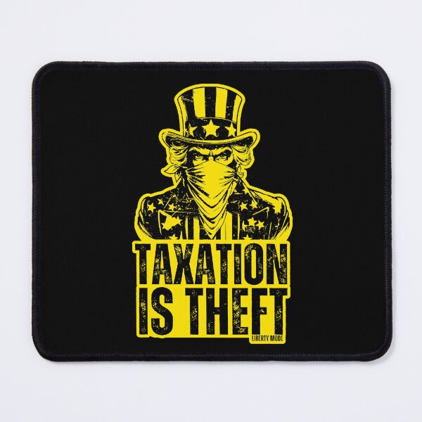 Item preview, Taxation Is Theft Evil Uncle Sam designed and sold by LIBERTYMODE.