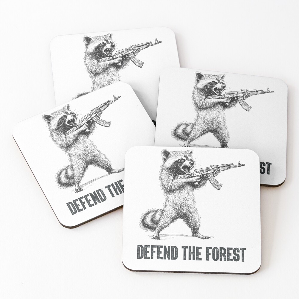 Item preview, Coasters (Set of 4) designed and sold by DefendNaturePDX.