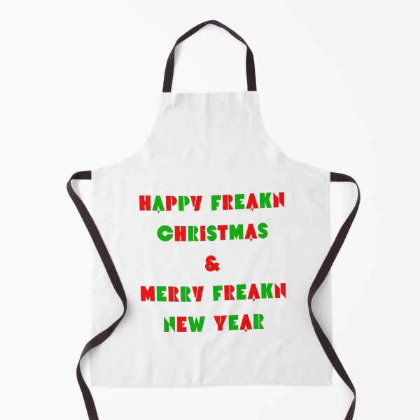 Item preview, Happy Freak’n Christmas & Merry Freak’n New Year - Festive Typography designed and sold by Jesshelms83.
