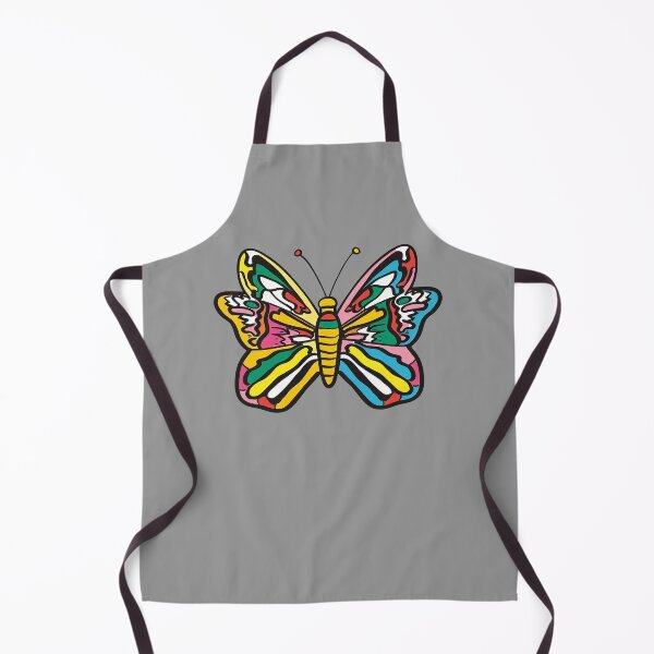 Item preview, Colorful Cartoonish Butterfly Pop Art 80s Kids Drawing designed and sold by Sturdust.
