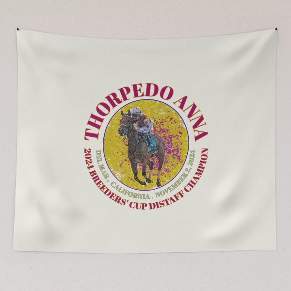 Item preview, Thorpedo Anna 2024 Breeders Cup Distaff Champion designed and sold by Ginny Luttrell.
