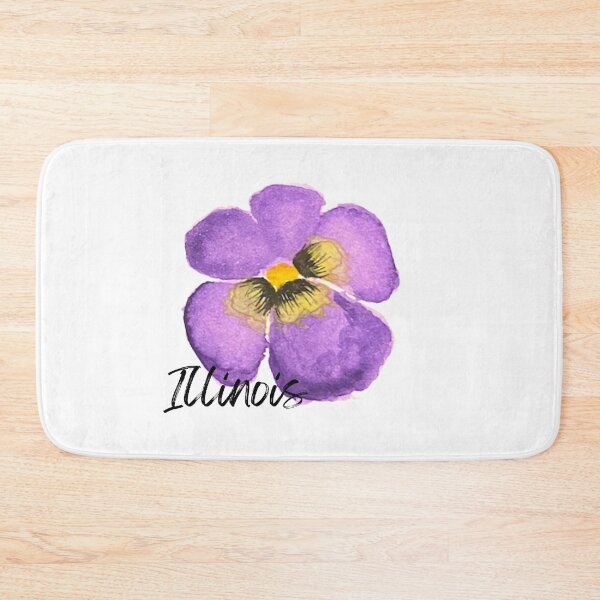 Artikelvorschau, Illinois State Flower Violet Klassisches T-Shirt Aufkleber entworfen und verkauft von ThinkNature!.