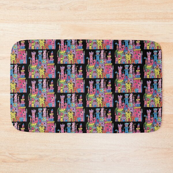 Item preview, Dreamy Vibrant Castle Kids 80s Pop Art Illustration designed and sold by Sturdust.