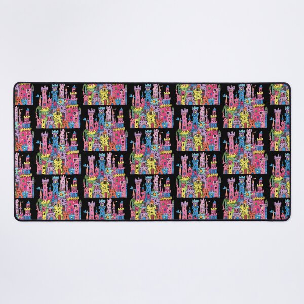 Item preview, Dreamy Vibrant Castle Kids 80s Pop Art Illustration designed and sold by Sturdust.