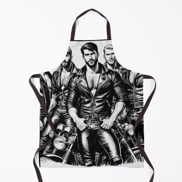Item preview, Biker Boys Gay Pride Graphic Design designed and sold by ItsAKinkThing.