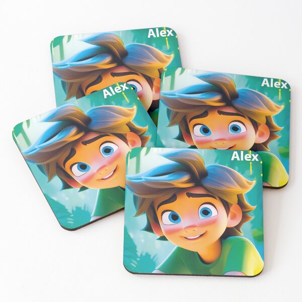 Item preview, Alex 2 - 3D Anime designed and sold by thejungleheroes.