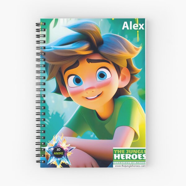 Item preview, Alex 2 - 3D Anime designed and sold by thejungleheroes.