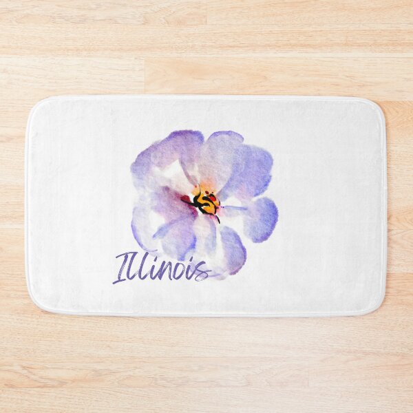 Artikelvorschau, Illinois State Flower Violet Klassisches T-Shirt Aufkleber entworfen und verkauft von ThinkNature!.