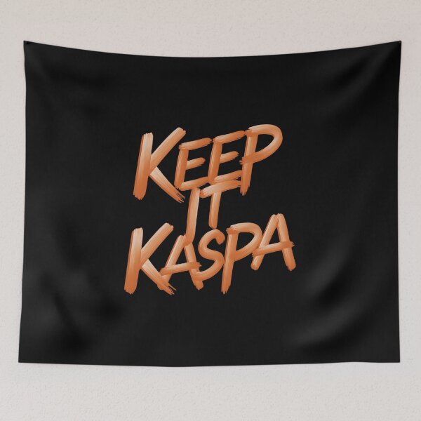 Item preview, Kaspa Keep it Real Crypto Potential designed and sold by RadDeck.