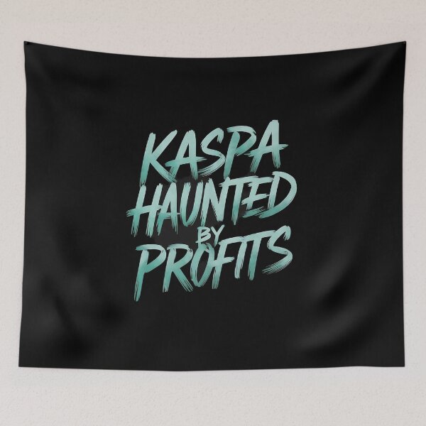 Item preview, Kaspa Haunted By Profits Global Shift designed and sold by RadDeck.