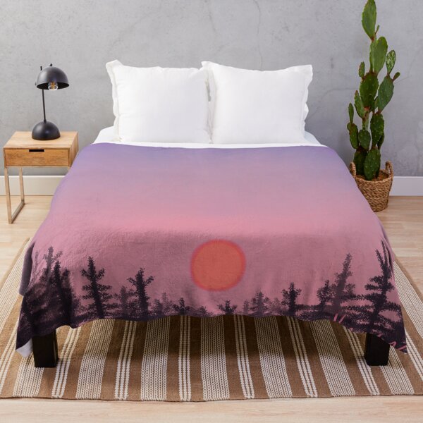 Item preview, Red Disk Sunset designed and sold by stickerbyginger.