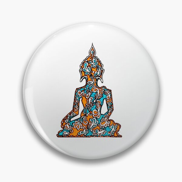 Item preview, Colourful Buddha design designed and sold by Art-seee.