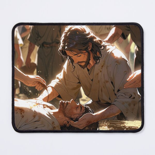 Item preview, Jesus Anime Miracle 12 Apostles Holy Spirit Bible designed and sold by tshirtart2024.