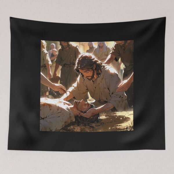 Item preview, Jesus Anime Miracle 12 Apostles Holy Spirit Bible designed and sold by tshirtart2024.