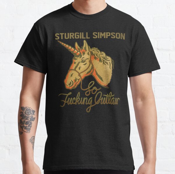 Vista previa del artículo con la obra «El forajido Sturgill Simpson», diseñado y vendido por egallagher-art.