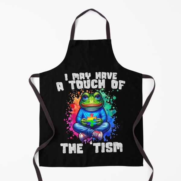 Item preview, Autism I May Have A Touch Of The Tism Funny Autistic Frog designed and sold by spirorinin.