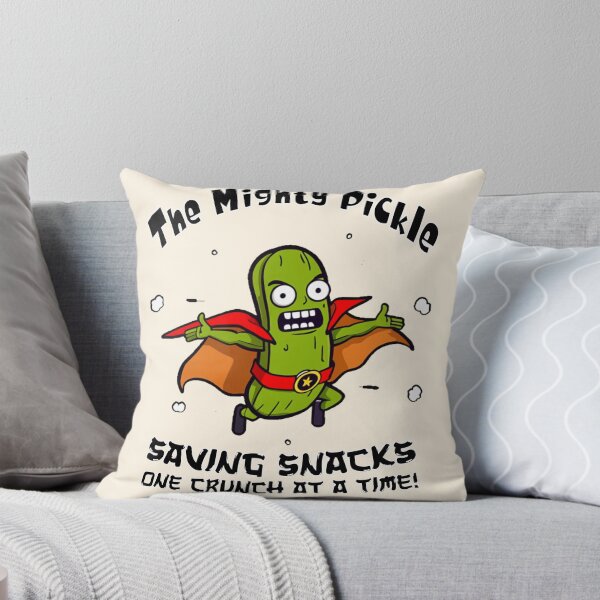 Item preview, Mighty Pickle Superhero: Saving Snacks with Style! designed and sold by CoolEnthusias.