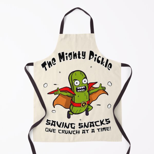 Item preview, Mighty Pickle Superhero: Saving Snacks with Style! designed and sold by CoolEnthusias.