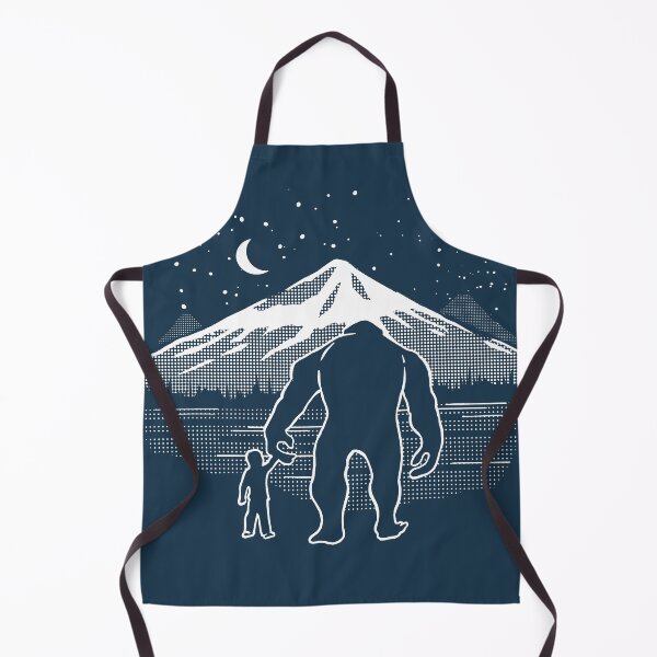 Item preview, Bigfoot and Boy Mountain Scene designed and sold by gabrielng.