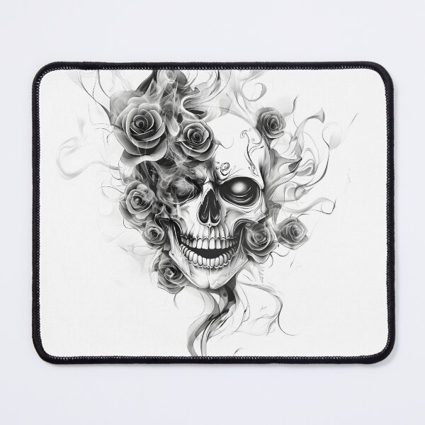 Item preview, Floral Skull - Beauty and Mystery designed and sold by Fab-Haven.