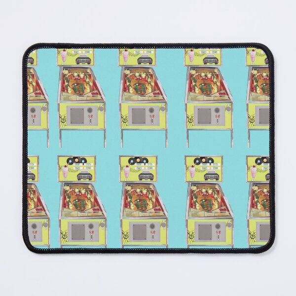 Item preview, PINBALL PATTERN YELLOW AND TEAL  designed and sold by TaraPen.