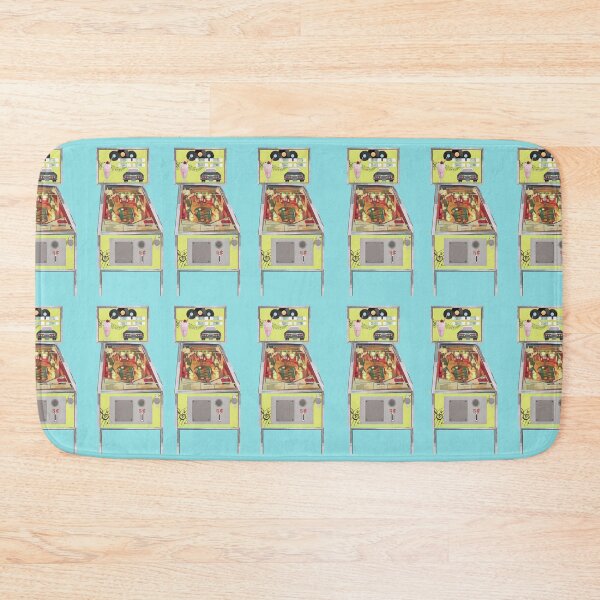 Item preview, PINBALL PATTERN YELLOW AND TEAL  designed and sold by TaraPen.
