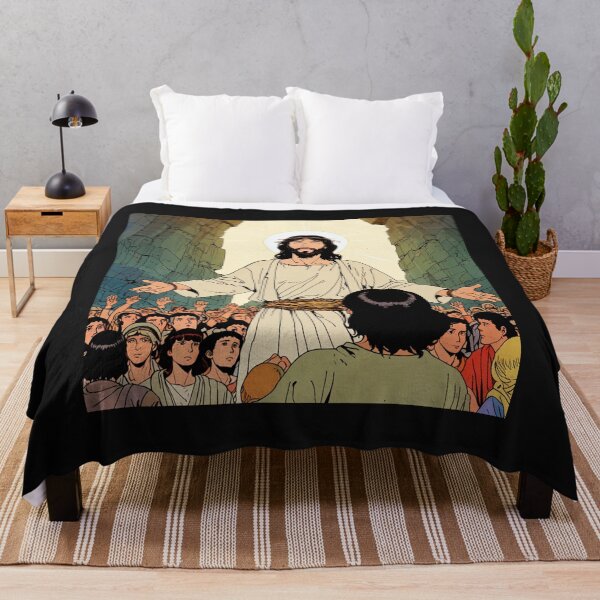 Item preview, Jesus retro Anime Miracle Prayer Matthew designed and sold by tshirtart2024.