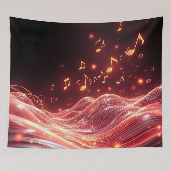 Item preview, Music pattern #102 designed and sold by Kaleidoscope Print.