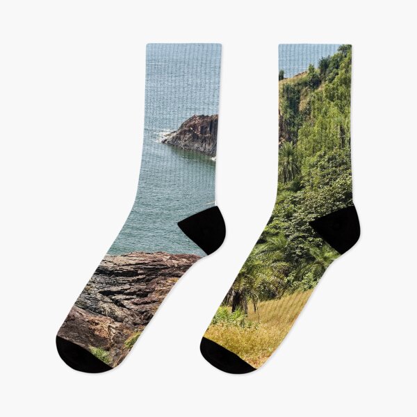 Item preview, Cliffs and sea: beauty of Gokarna designed and sold by franck380.