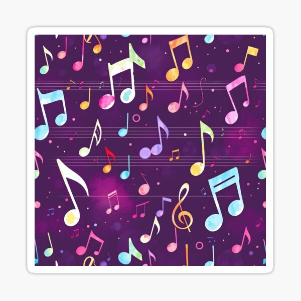 Item preview, Music pattern #105 designed and sold by Kaleidoscope Print.