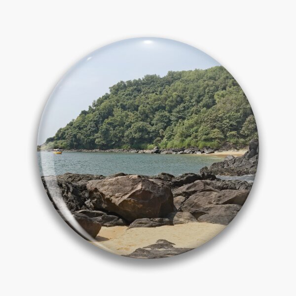 Item preview, Half Moon: Secret Beach of Gokarna designed and sold by franck380.