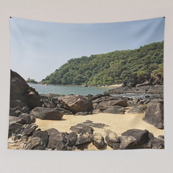 Item preview, Half Moon: Secret Beach of Gokarna designed and sold by franck380.