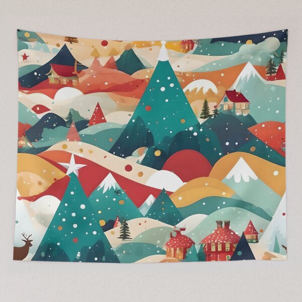 Item preview, Winter Mountains - Fairytale Landscape designed and sold by Fab-Haven.