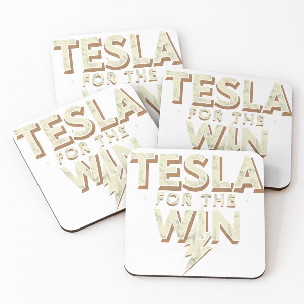 Item preview, Tesla Bumper Sticker - tesla for the win stickers  designed and sold by Dospart.