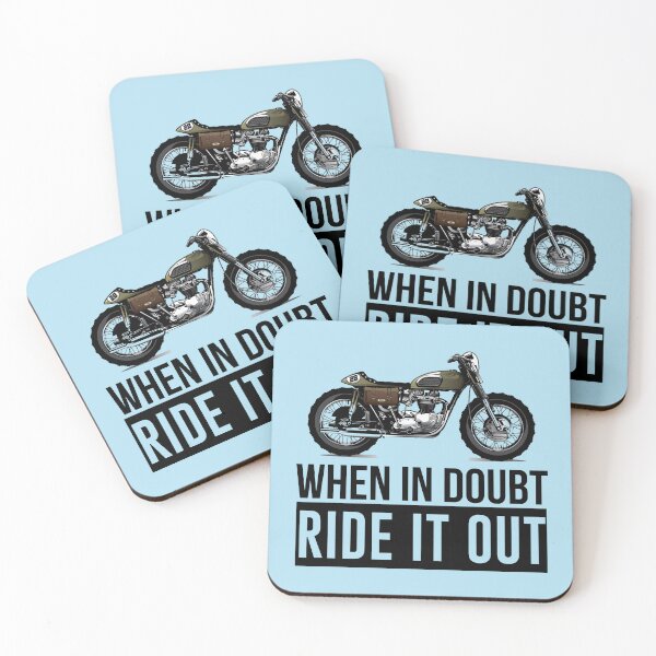 Item preview, When In Doubt Ride It Out designed and sold by Fanverse Merchandise.