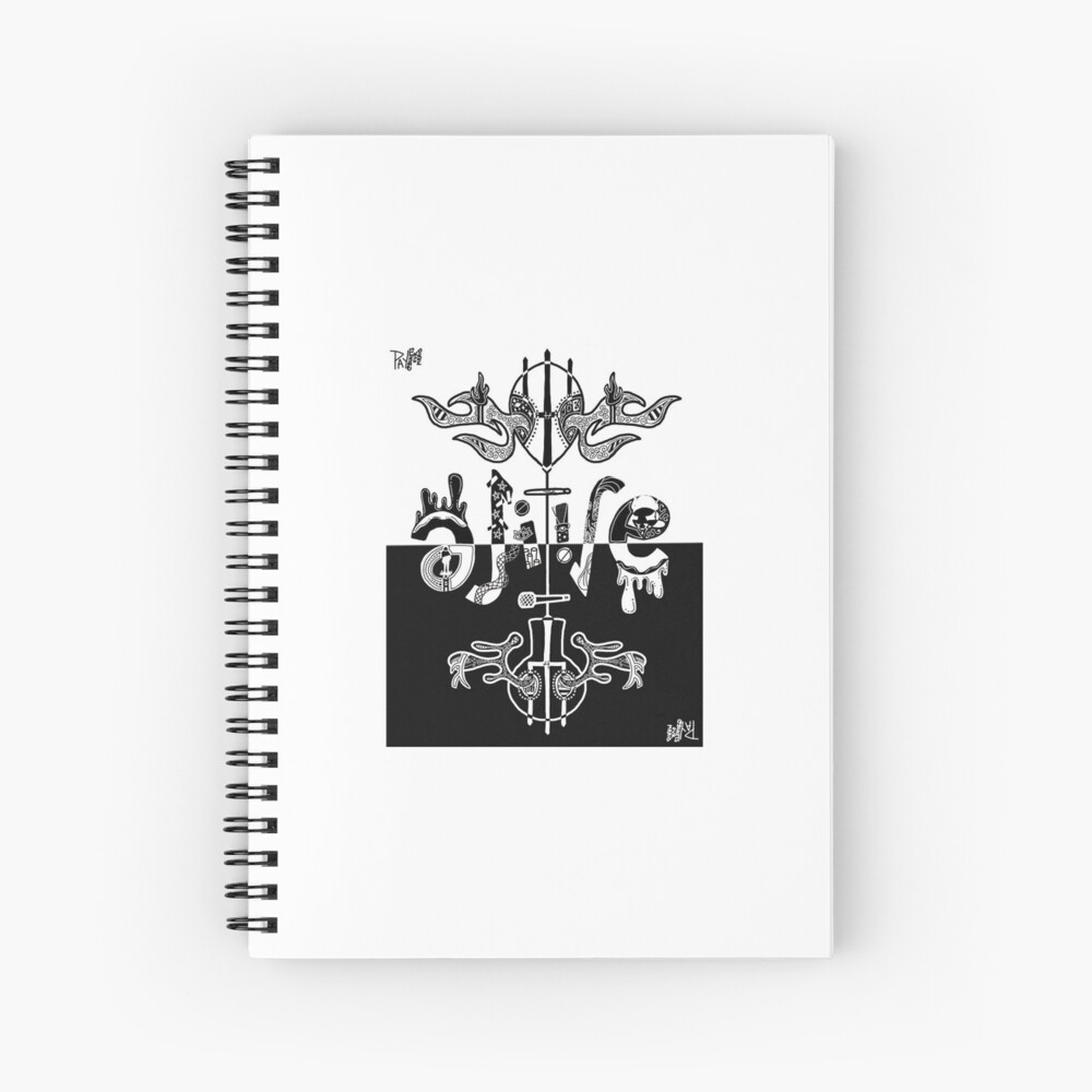 Item preview, Spiral Notebook designed and sold by yelllowdashes.