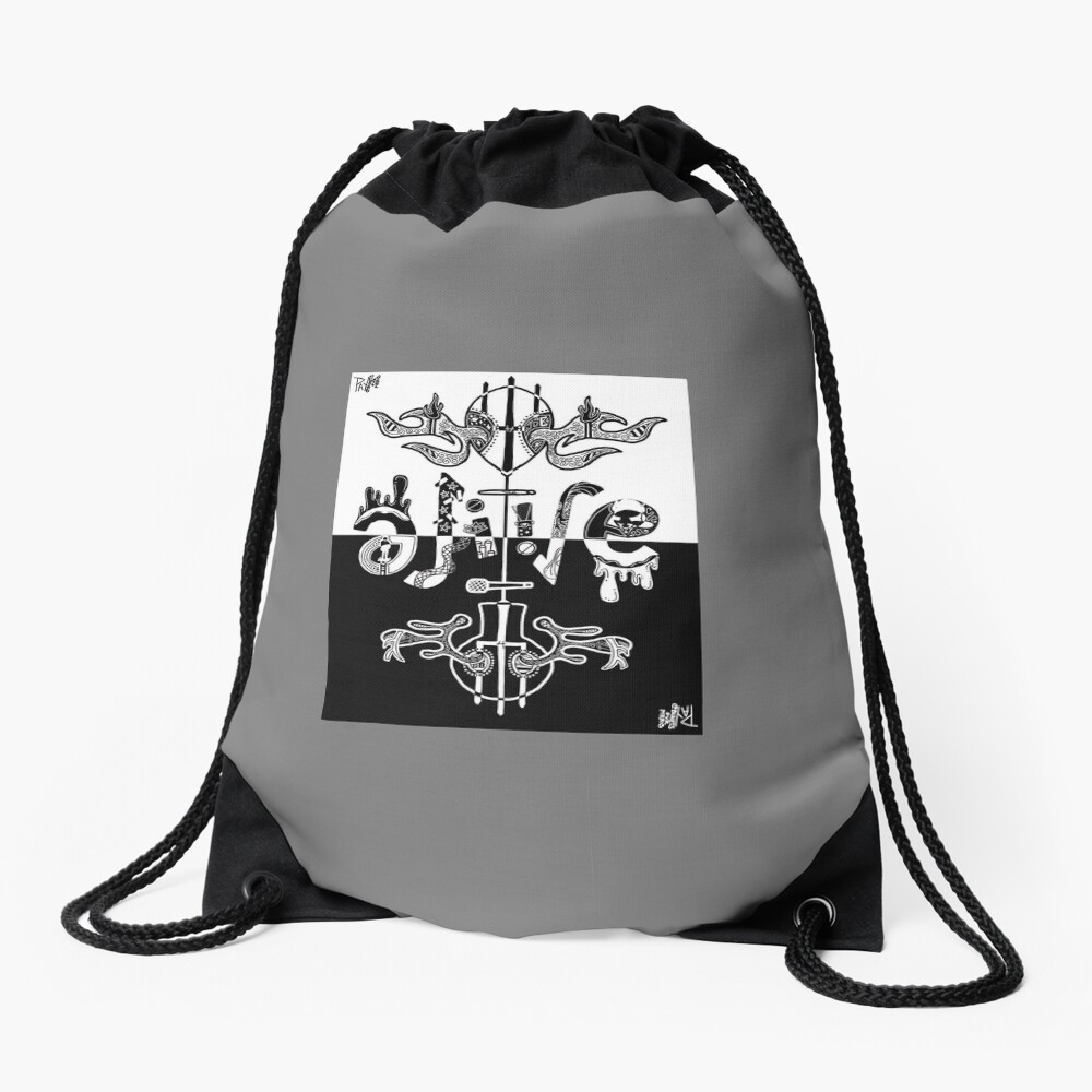 Item preview, Drawstring Bag designed and sold by yelllowdashes.