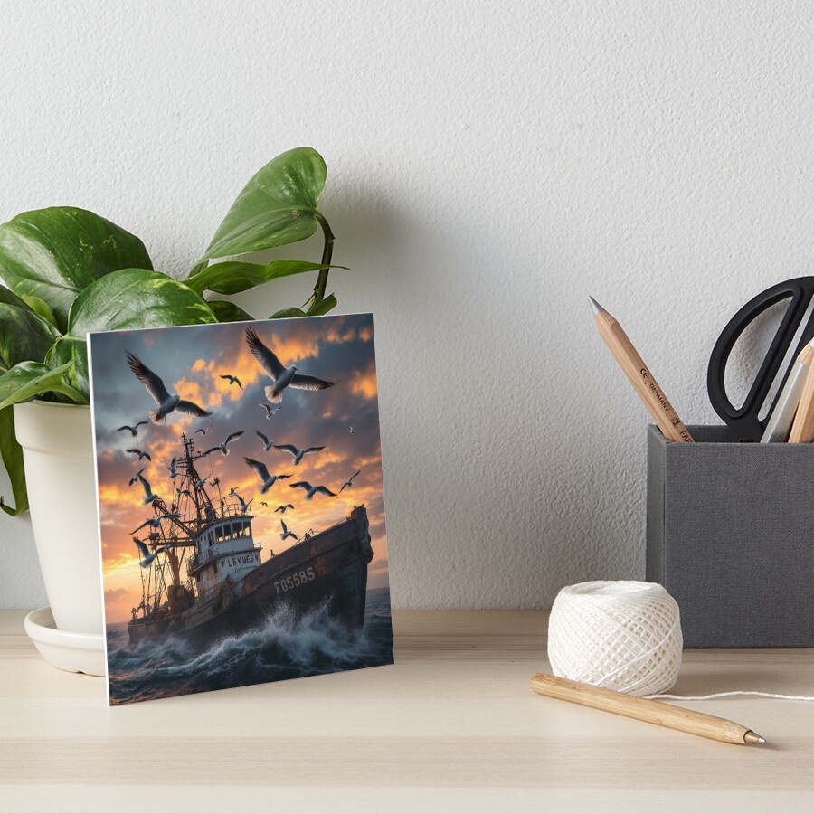 Item preview, Art Board Print designed and sold by LenCarol.
