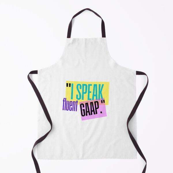 Item preview, I Speak Fluent GAAP, Accountant/Accounting Minimalist Classic designed and sold by SEVENPRINTS.