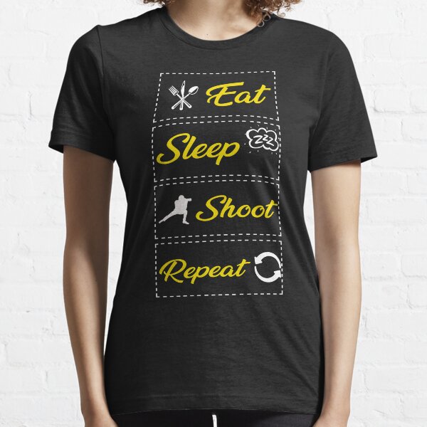 Item preview, Eat,sleep,shoot,repeat designed and sold by MakiMadjija.