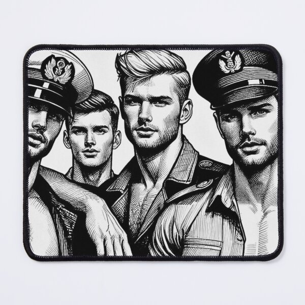 Item preview, Military Boys Pride Gay Graphic Design designed and sold by ItsAKinkThing.