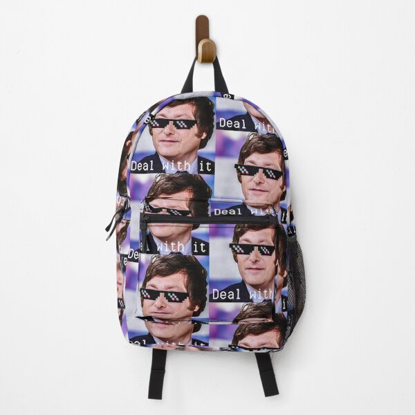 Item preview, Javier Milei Deal With It Meme designed and sold by LIBERTYMODE.