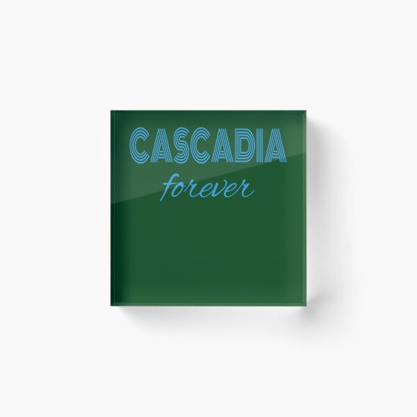 Item preview,   CASCADIA Forever Washington Oregon California by Scarebaby designed and sold by Greenbaby.